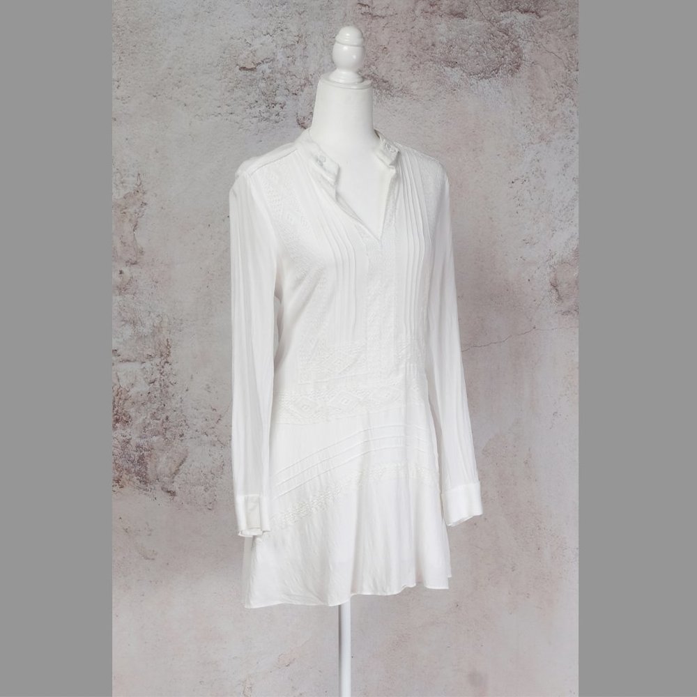 Gorgeous White Derek Lam gauze dress 10 Crosby small 4 - Picture 2 of 6